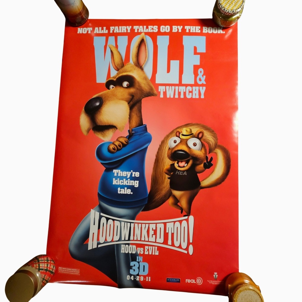 Hoodwinked Too! Hood vs. Evil 2011 Original Movie Theater Poster 27x40 D/S